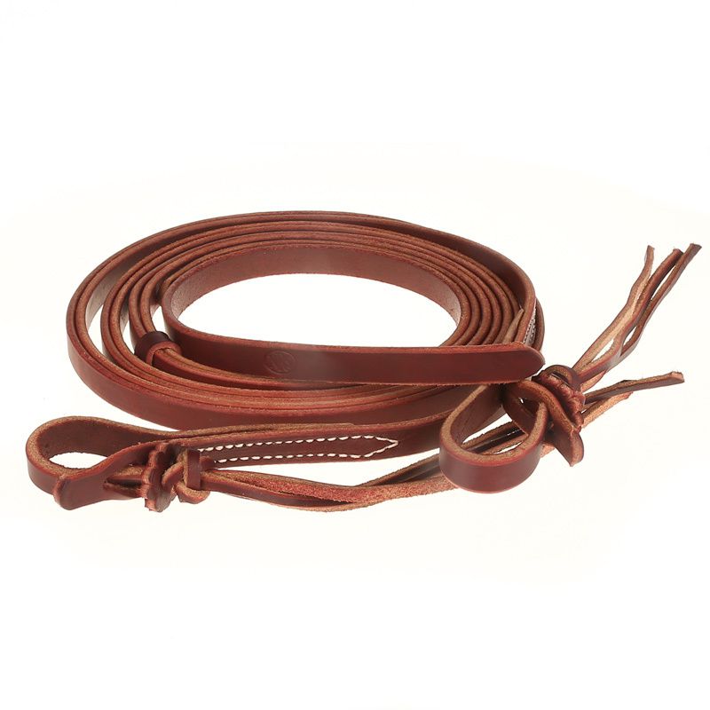 Rattlesnake Series Latigo 5/8in x 8ft Split Reins