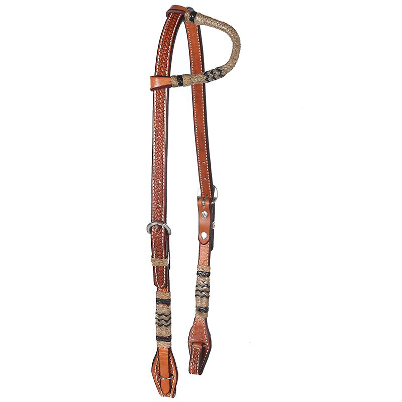 Tack Rawhide Quick Change Single Ear Headstall