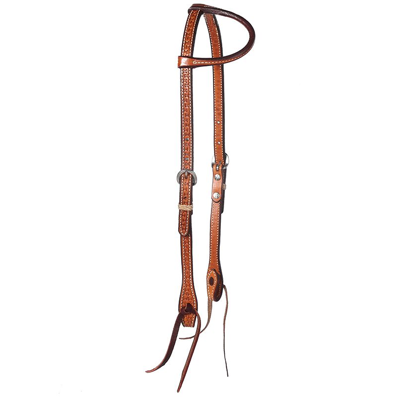 Tooled One Ear Headstall