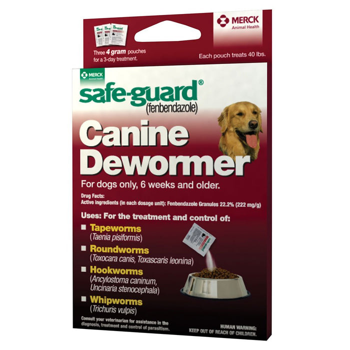 Safe-Guard Canine Dewormer 40 lb.