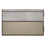 Priefert Premier Stall Panel 12` Bar Poly Installed — NRS