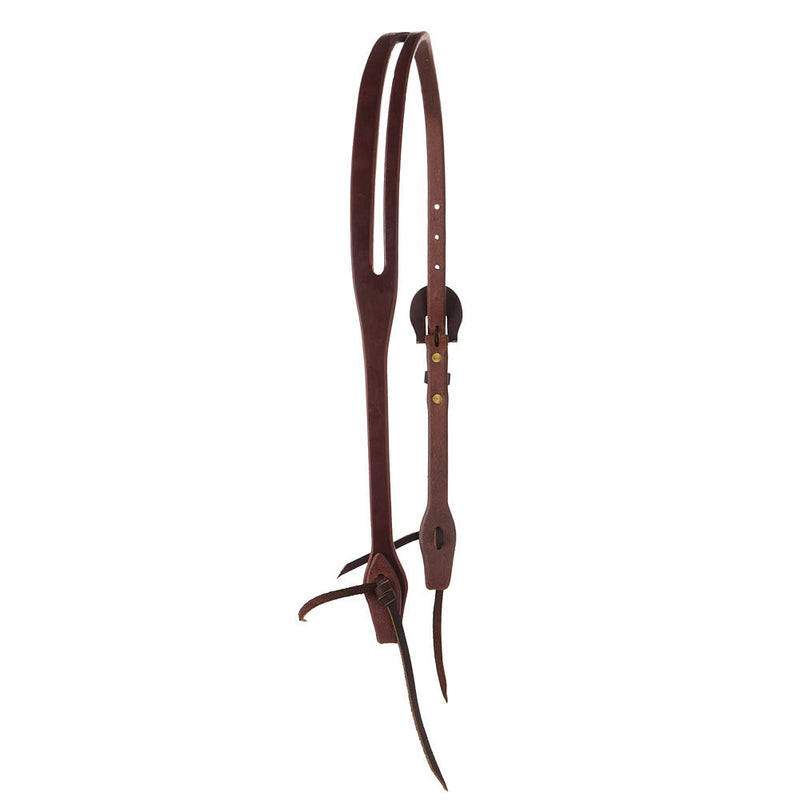 Cowperson Tack Slot Ear Headstall with B293 Buckle