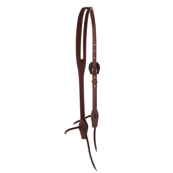 Cowperson Tack Slot Ear Headstall with B293 Buckle