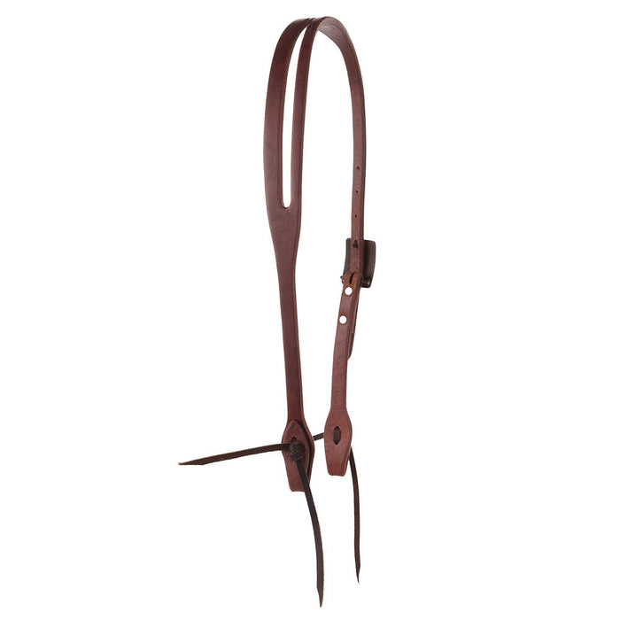 Cowperson Tack Slot Ear Headstall with RCB11 Buckle