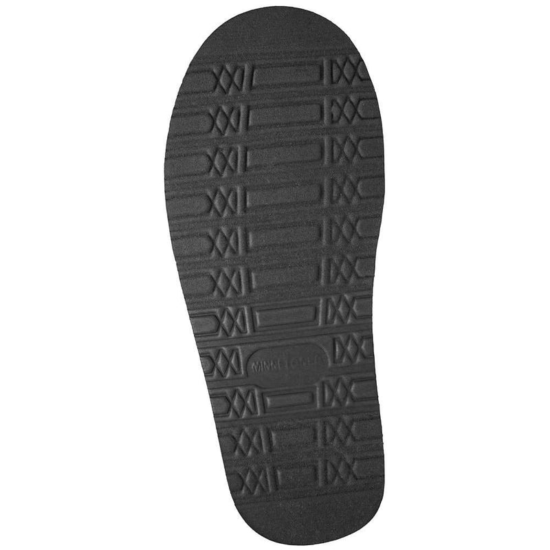 Minnetonka Women's London Black Slipper