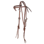 Rattlesnake Knotted Browband Headstall