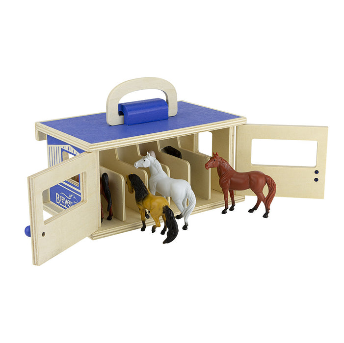 Breyer Farms Wooden Stable Play Set
