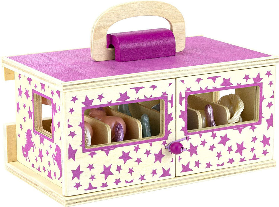 Breyer Unicorn Magic Wooden Stable Play Set