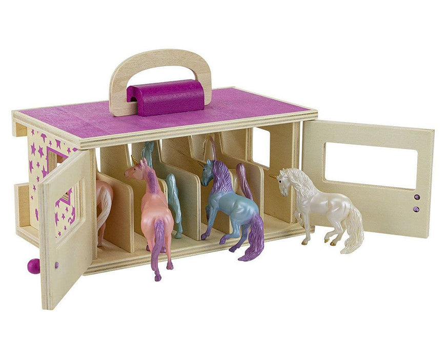 Breyer Unicorn Magic Wooden Stable Play Set