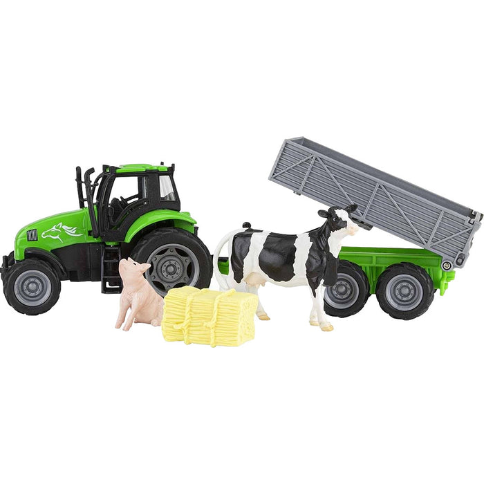 Breyer Tractor and Tag-A-Long Wagon