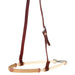 Red Lace Rawhide Covered Double Rope Noseband