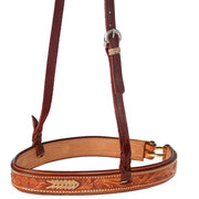 Running Floral Tooled Noseband