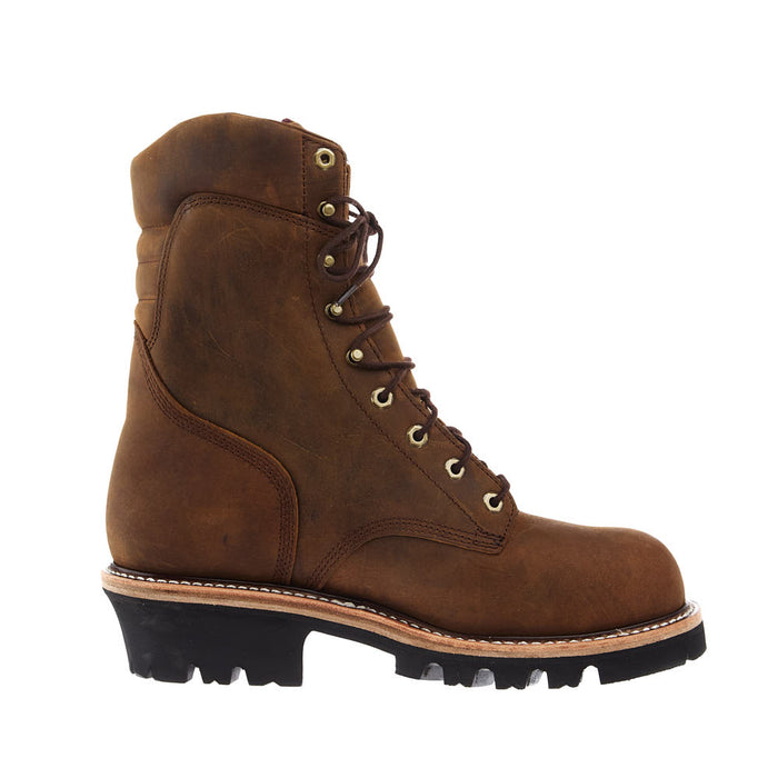Chippewa Footwear Men`s Waterproof Steel Toe Logger Work Boot