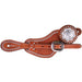 Men's Basket Stamp Circle Concho Belt Men's Basket Stamp Circle Concho Belt