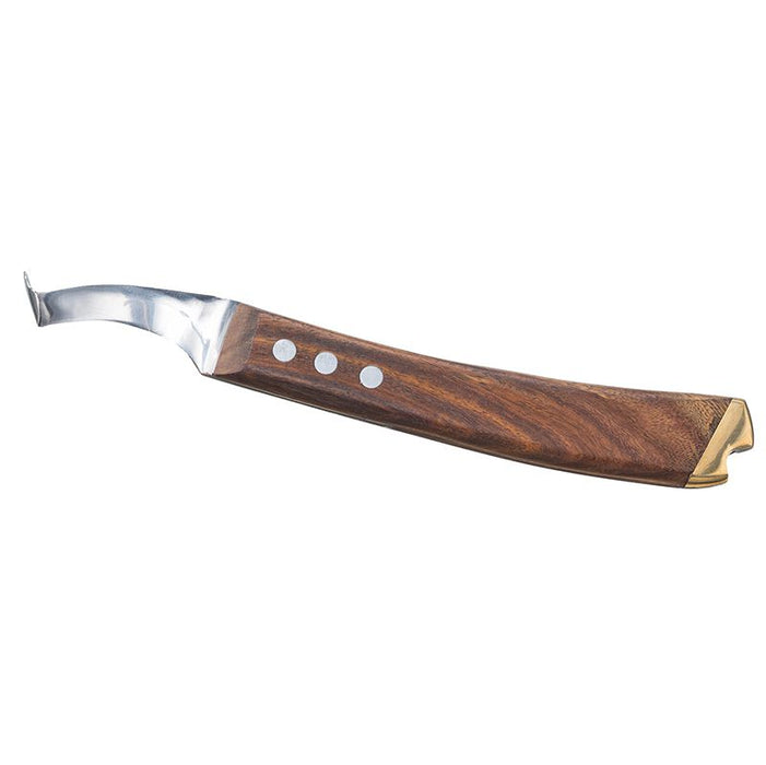 Professional Curved Hoof Knife&Brass End