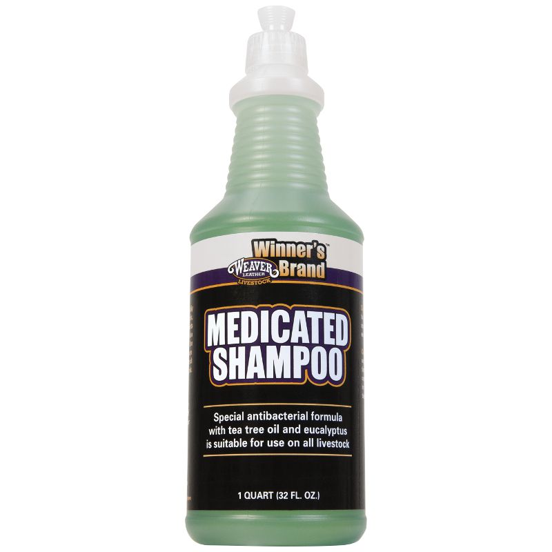 Leather Medicated Shampoo Quart