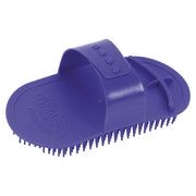 Leather Massage Brush Purple
