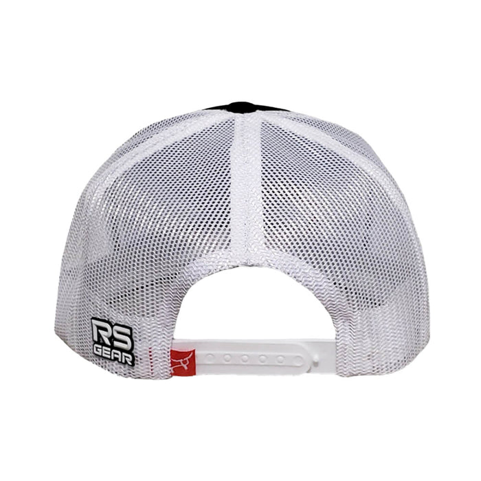 Ropesmart Santa Fe Logo Embroidered Black Trucker Cap