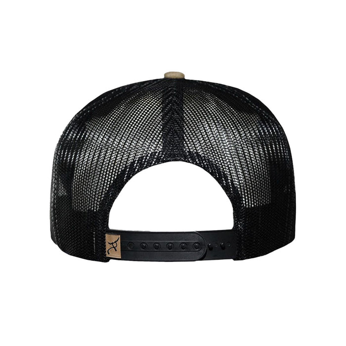 Ropesmart Desert Blue Santa Fe Khaki Trucker Cap