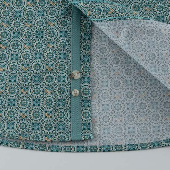 Wrangler George Strait Turquoise Short Sleeve Shirt