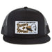 Cactus Alley Hat Co Dummy Roping Black Cap