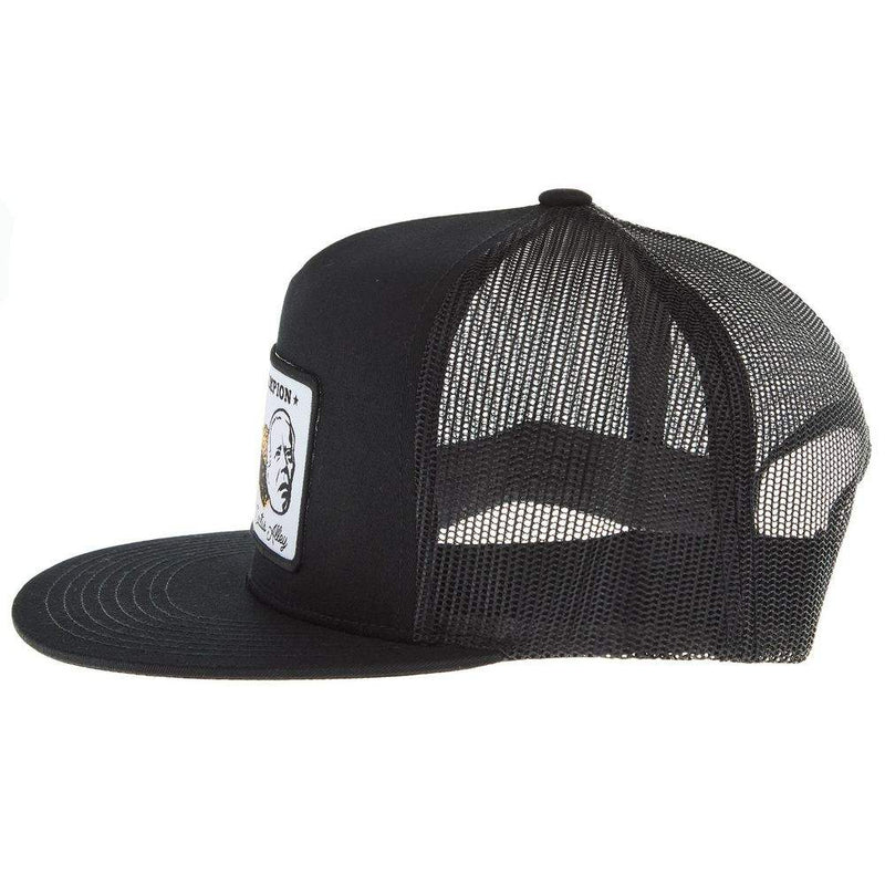Cactus Alley Hat Co Dummy Roping Black Cap