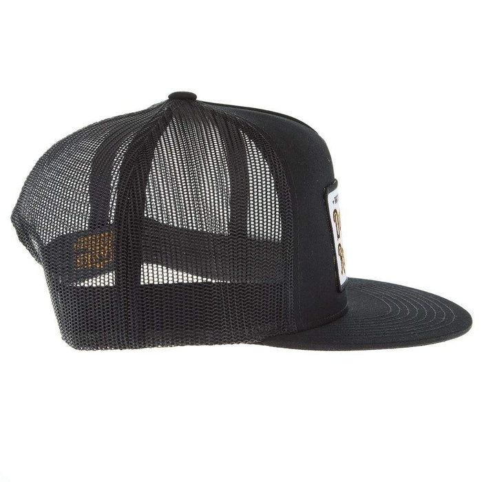 Cactus Alley Hat Co Dummy Roping Black Cap