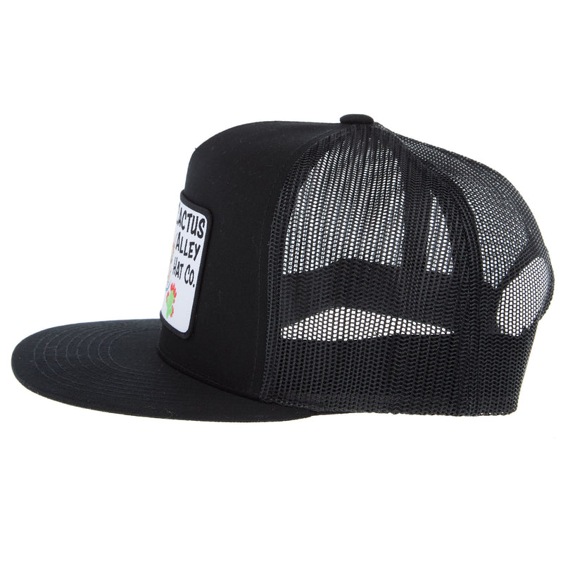 Cactus Alley Hat Co Wild Rides Black Cap