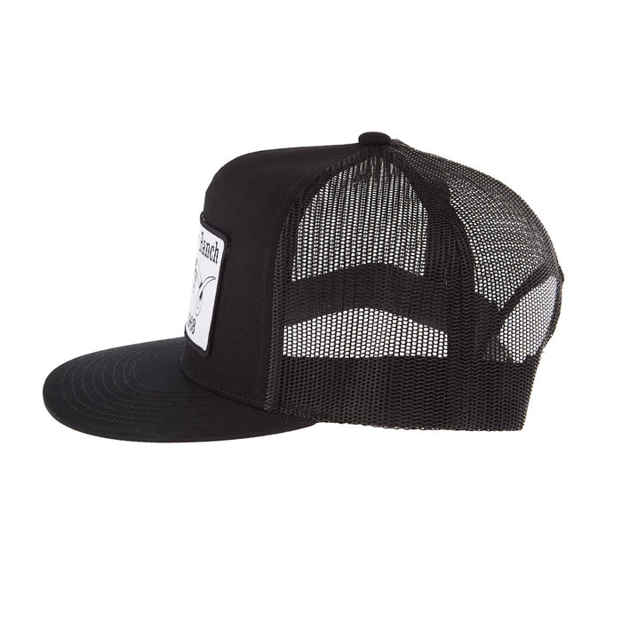 Cactus Alley Hat Co The Big Curl Black Cap