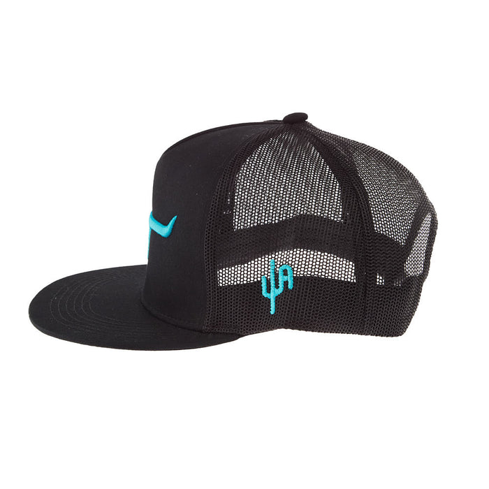 Cactus Alley Hat Co CA Longhorn Black Cap
