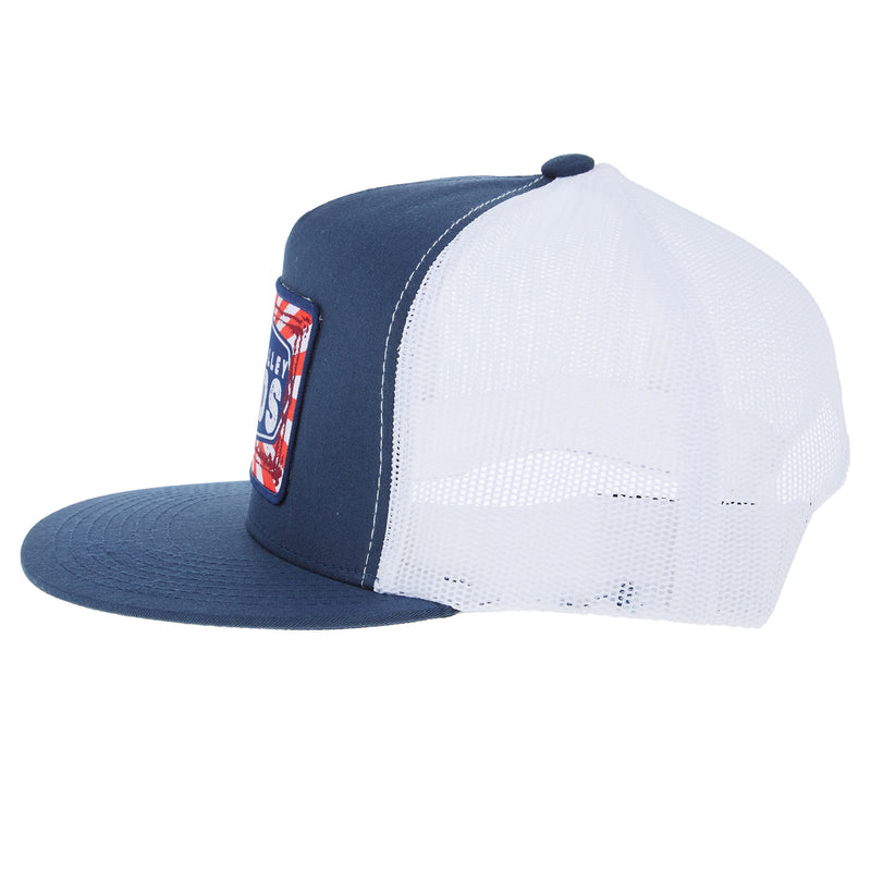 Cactus Alley Hat Co CA Feeds Navy/White Cap