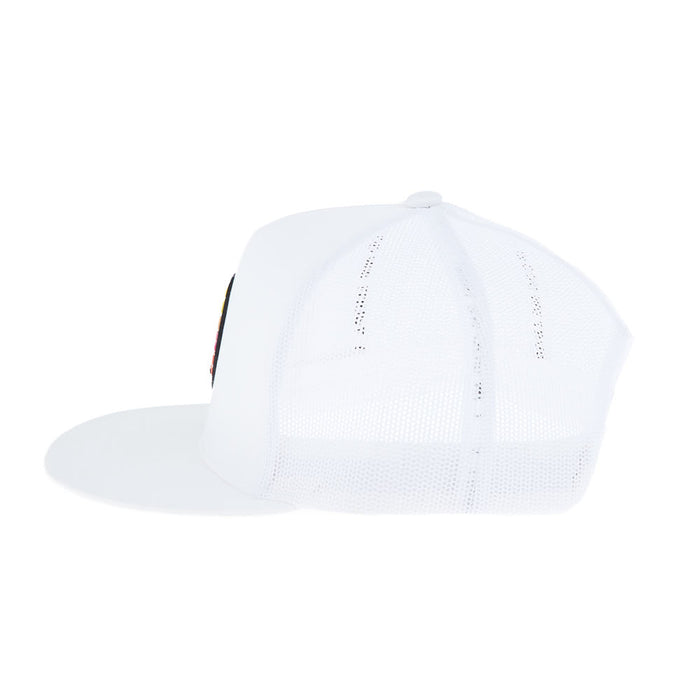 Cactus Alley Hat Co Sunset Patch White Cap