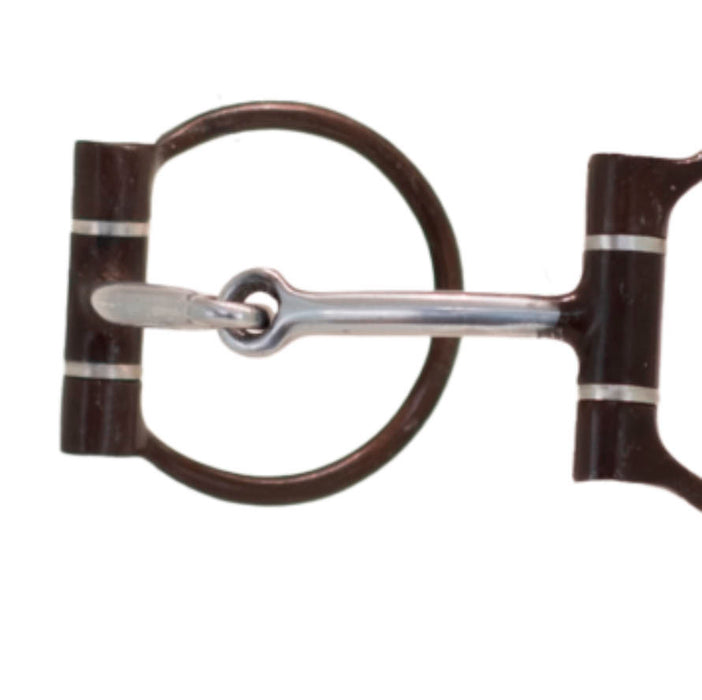 Cowboy Tack Tyler Magnus Smooth Dee Ring Snaffle Bit