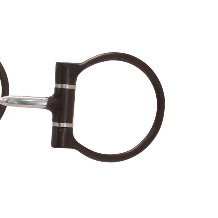 Cowboy Tack Tyler Magnus Dog Bone Dee Ring Snaffle Bit