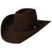 40X Chocolate Open Crown 4-1/4in Brim Felt Cowboy Hat