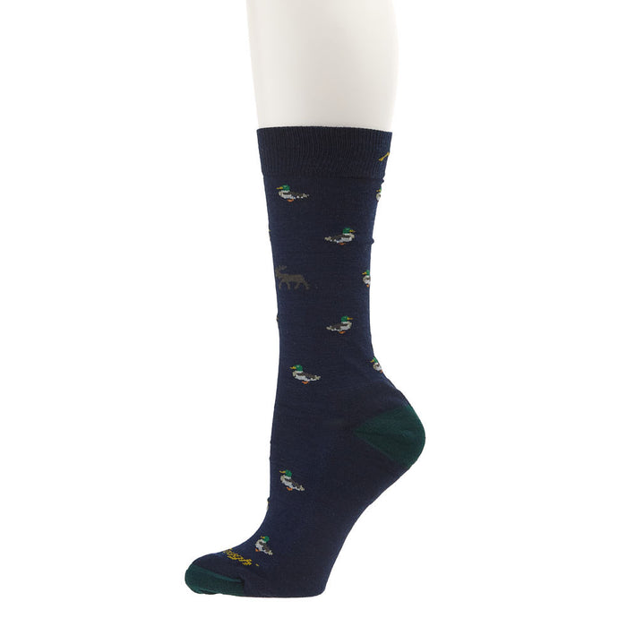 Darn Tough Men's Eclipse Duck Duck Moose Lifestyle Crew Sock