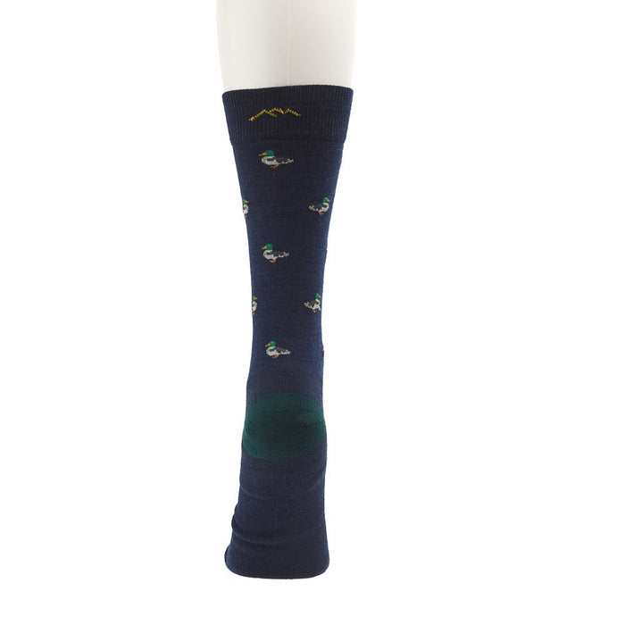 Darn Tough Men's Eclipse Duck Duck Moose Lifestyle Crew Sock