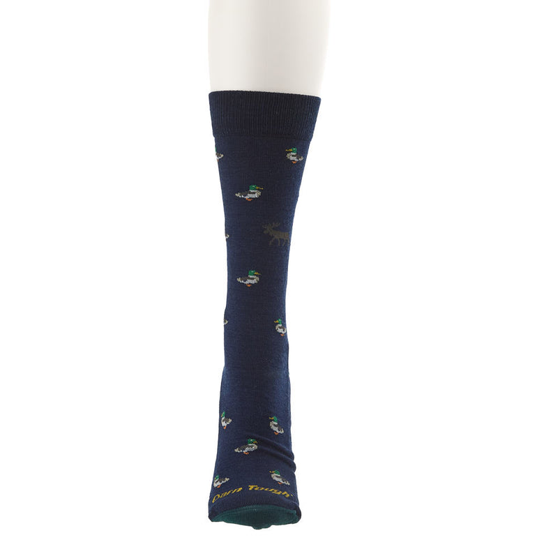 Darn Tough Men's Eclipse Duck Duck Moose Lifestyle Crew Sock