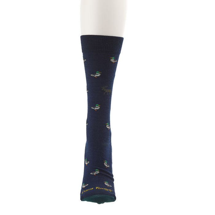 Darn Tough Men's Eclipse Duck Duck Moose Lifestyle Crew Sock