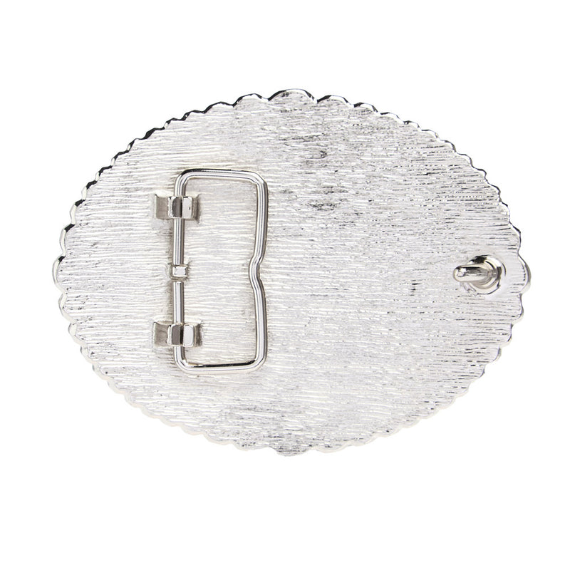 Montana Silversmiths Tri-Color Cowboy Up Attitude Buckle