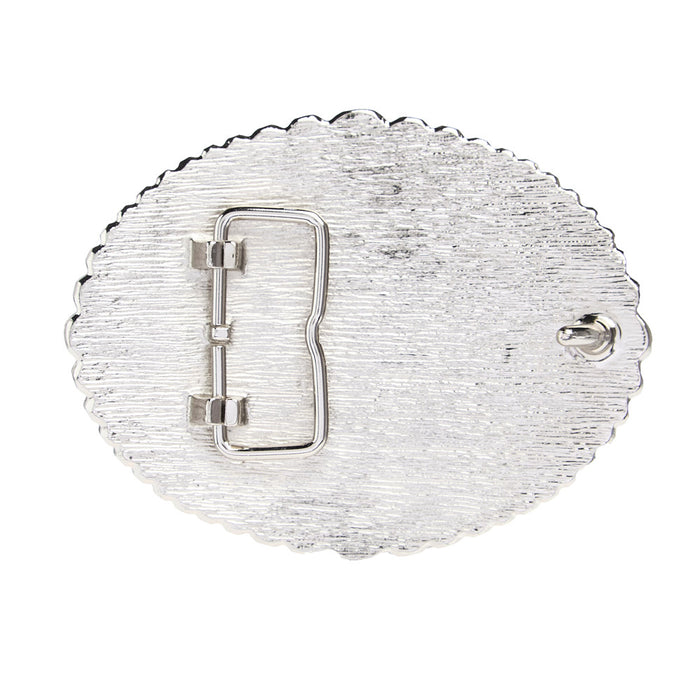 Montana Silversmiths Tri-Color Cowboy Up Attitude Buckle
