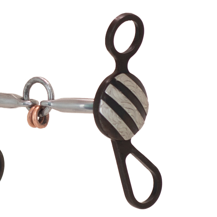 Cowboy Tack Tyler Magnus Life Saver Concho Short Shank Bit