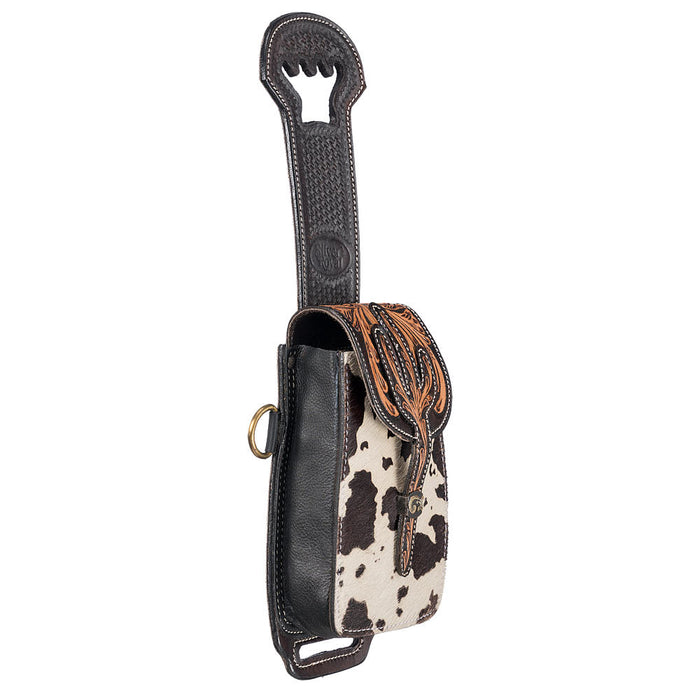Tough 1 Cowhide Leather Rear Cinch Bag