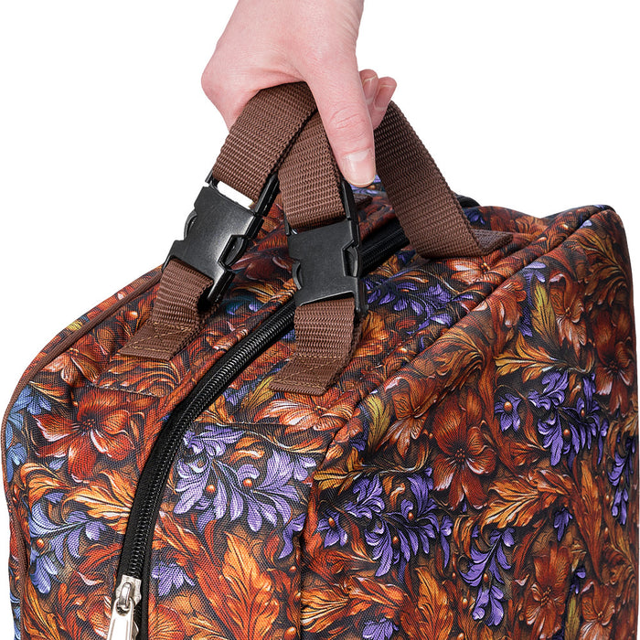 Tough 1 Purple Carved Double Sided Padded Halter Bag