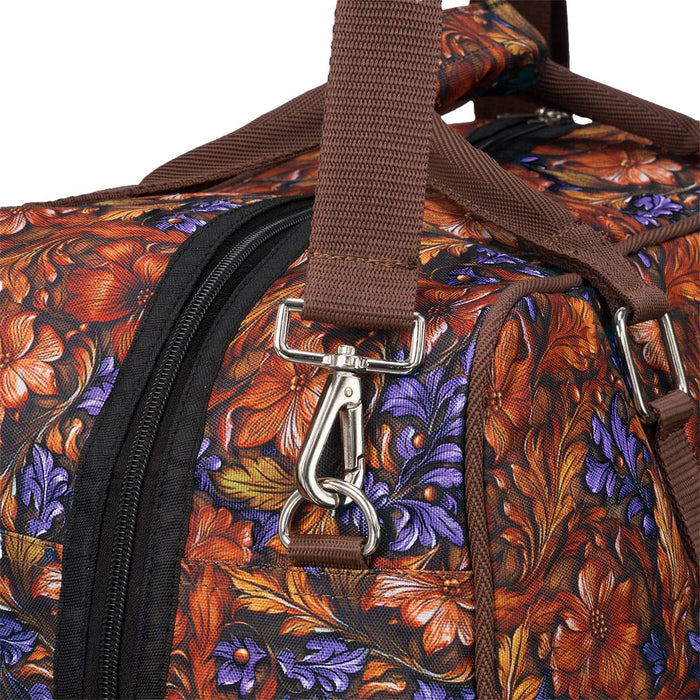 Tough 1 Purple Carved Duffle Bag