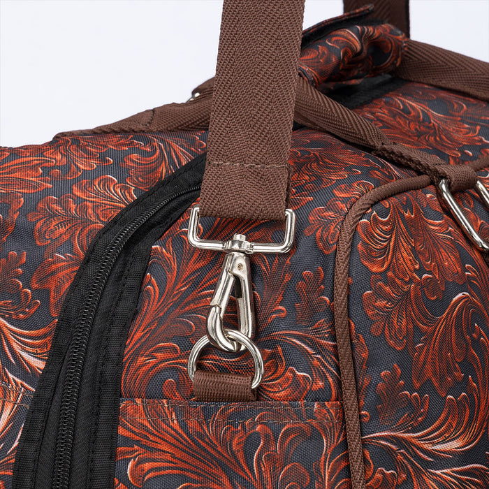 Tough 1 Tooled Leather Duffle Bag