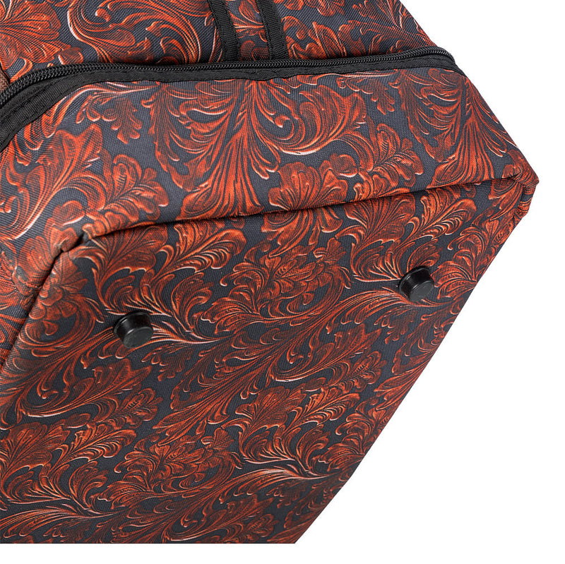 Tough 1 Tooled Leather Duffle Bag