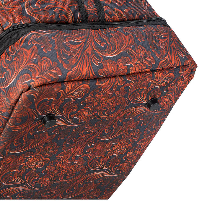 Tough 1 Tooled Leather Duffle Bag