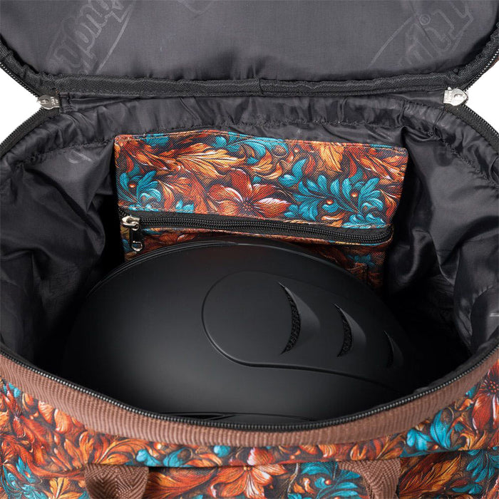 Tough 1 Teal Carved Grooming Tote Case