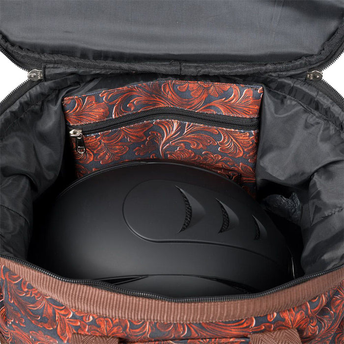 Tough 1 Tooled Leather Grooming Tote Case